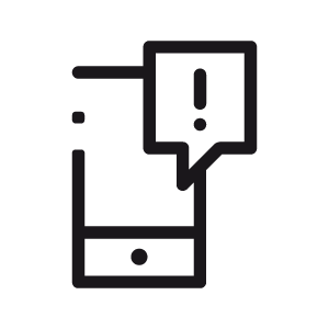 Non rispondere a SMS o chiamate insolite